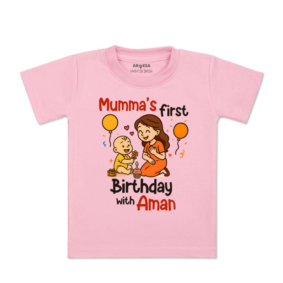 Arvesa Mumma First Birthday With Me Baby Boy & Girl Dress