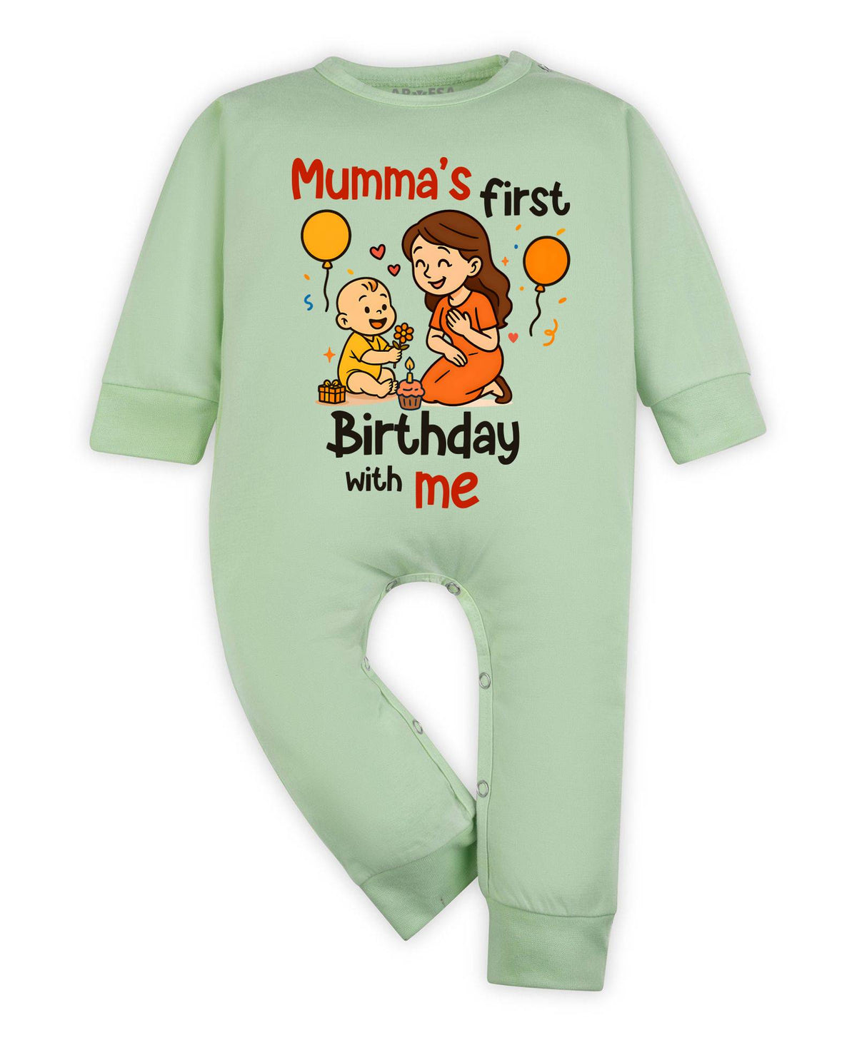 Mumma First Birthday With Me Mom Birthday - Jumpsuit