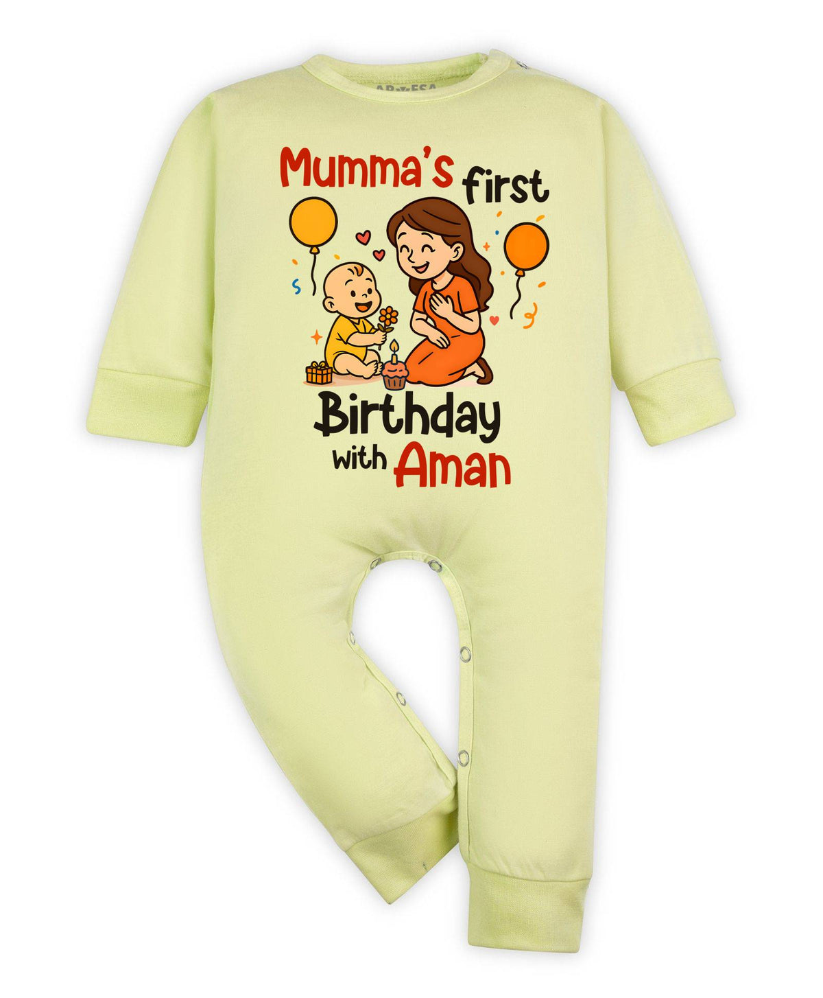Mumma First Birthday With Me Mom Birthday - Jumpsuit