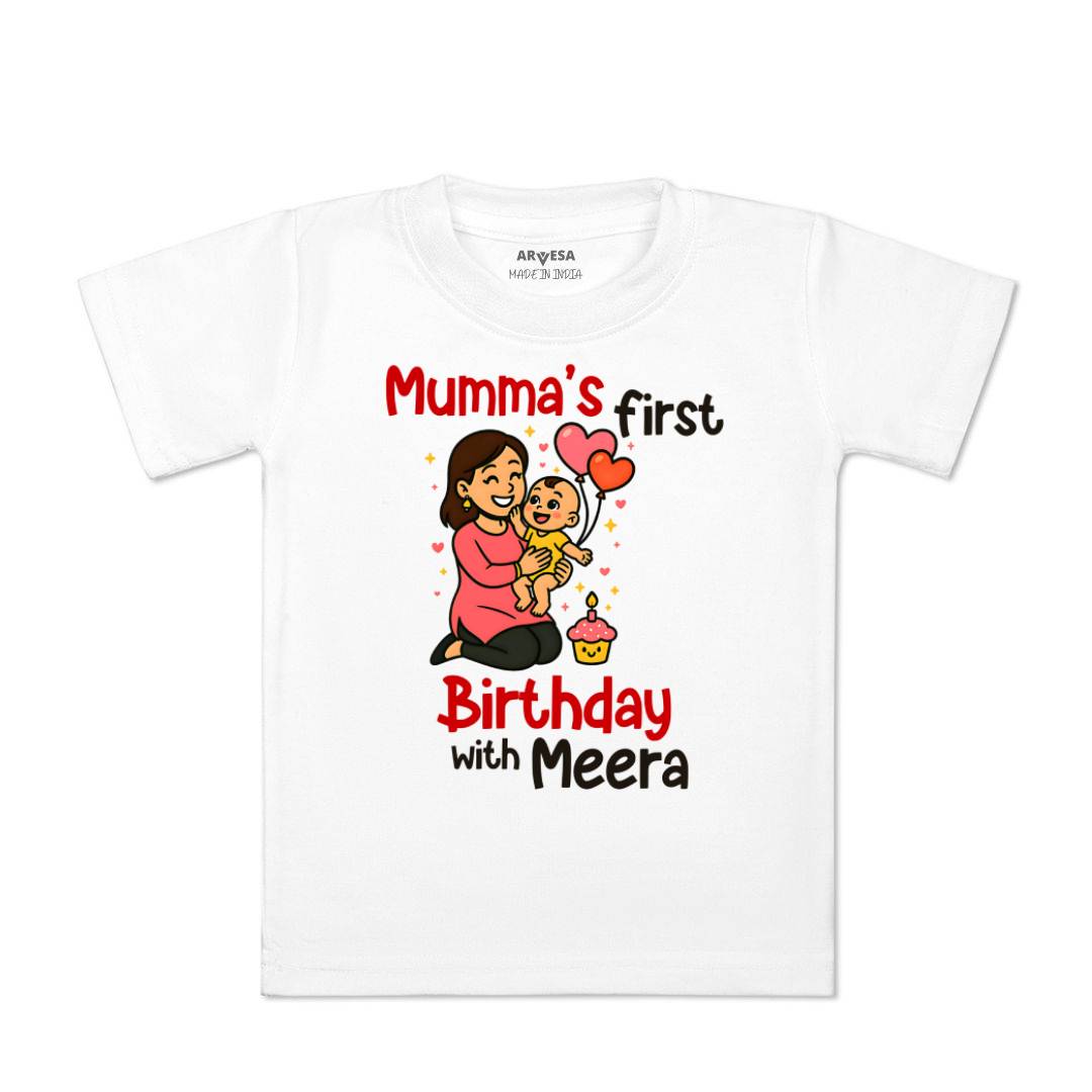 Arvesa Mumma First Birthday With Me Baby Boy & Girl Dress
