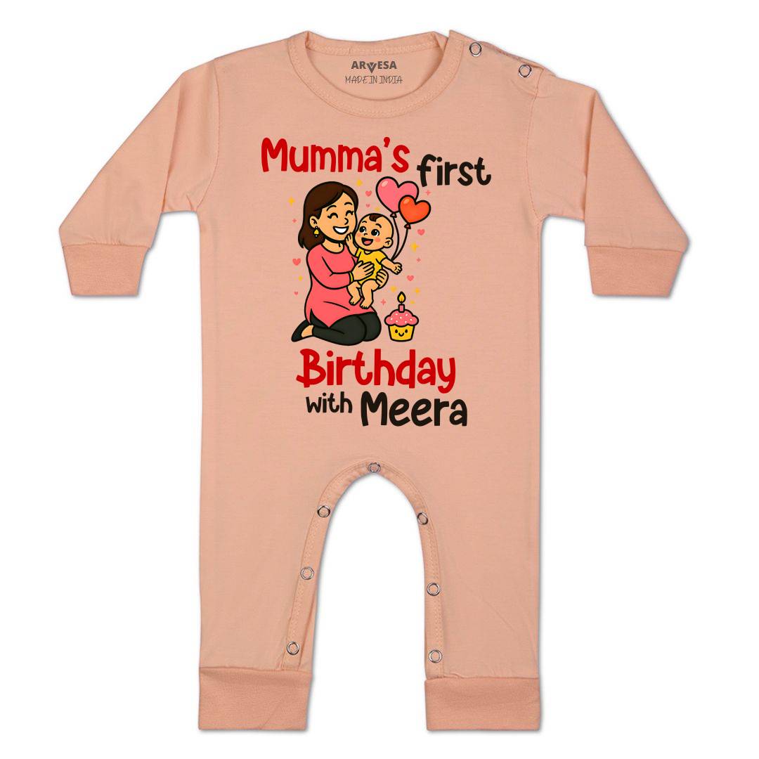 Arvesa Mumma First Birthday With Me Baby Boy & Girl Dress
