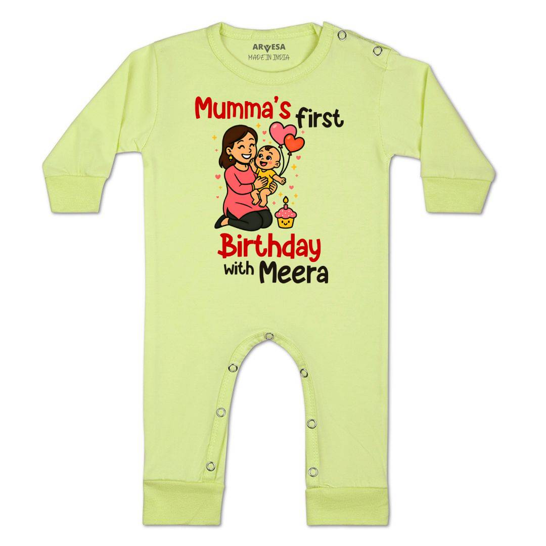 Arvesa Mumma First Birthday With Me Baby Boy & Girl Dress