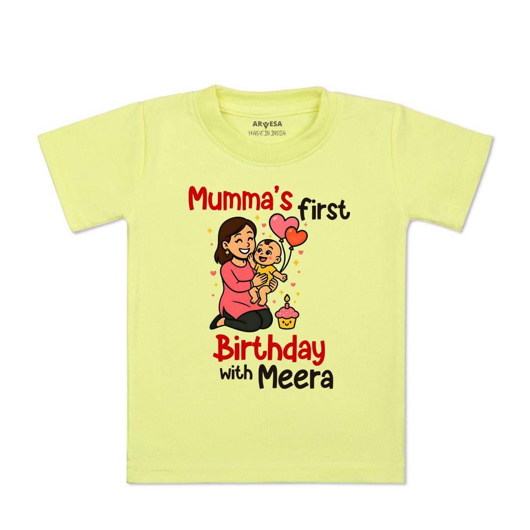 Arvesa Mumma First Birthday With Me Baby Boy & Girl Dress