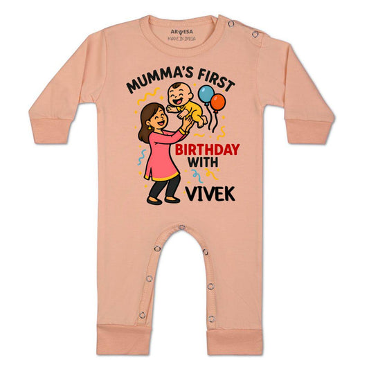 Arvesa Mumma First Birthday With Me Baby Boy & Girl Dress