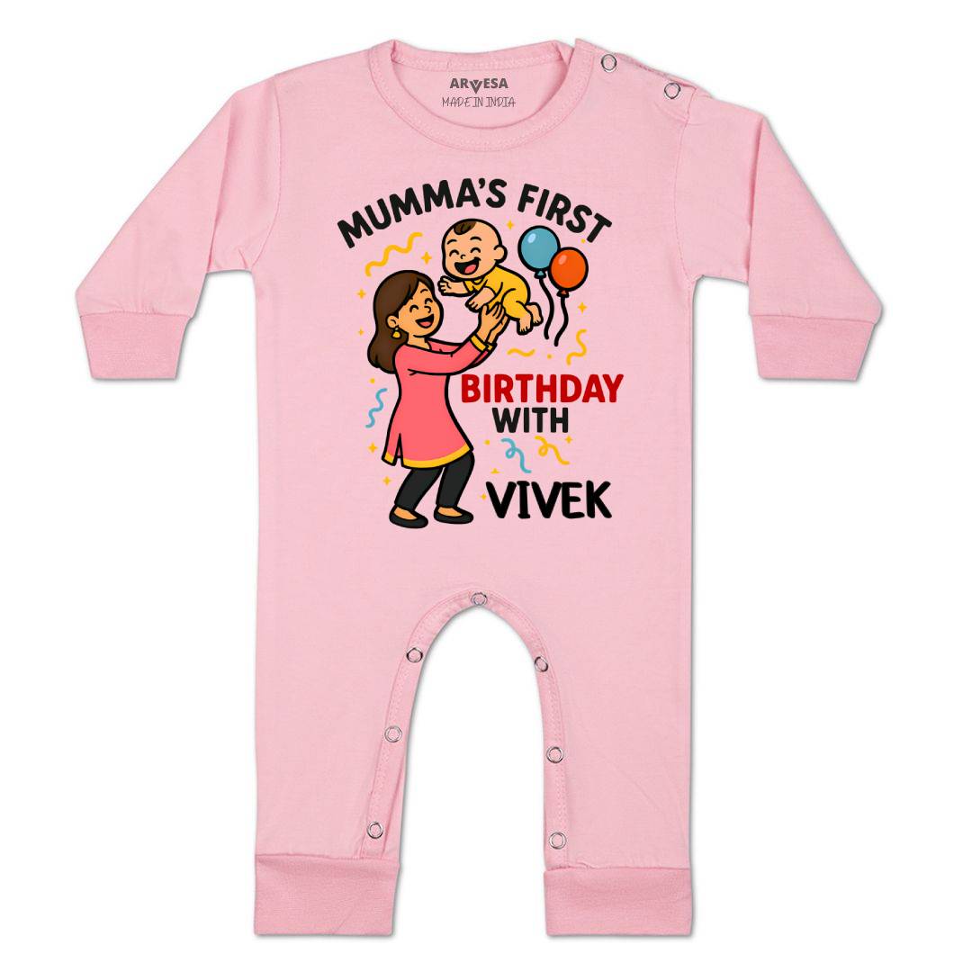 Arvesa Mumma First Birthday With Me Baby Boy & Girl Dress