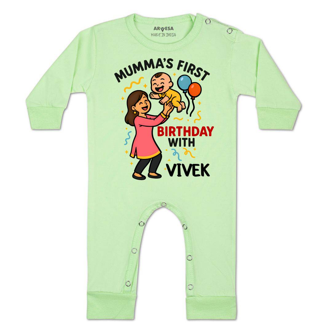 Arvesa Mumma First Birthday With Me Baby Boy & Girl Dress