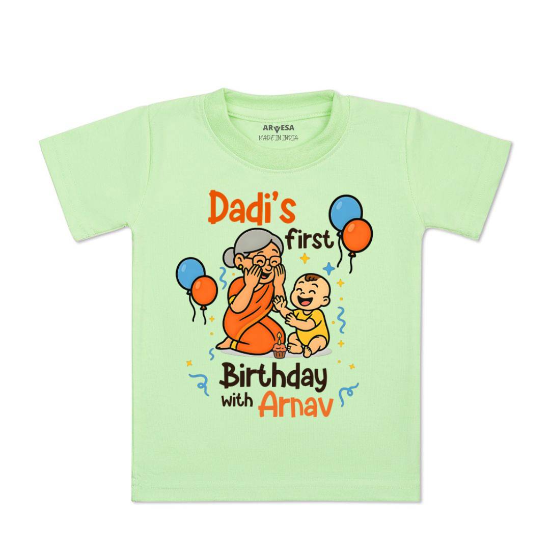 Arvesa Dadi First Birthday With Me Baby Boy & Girl Dress