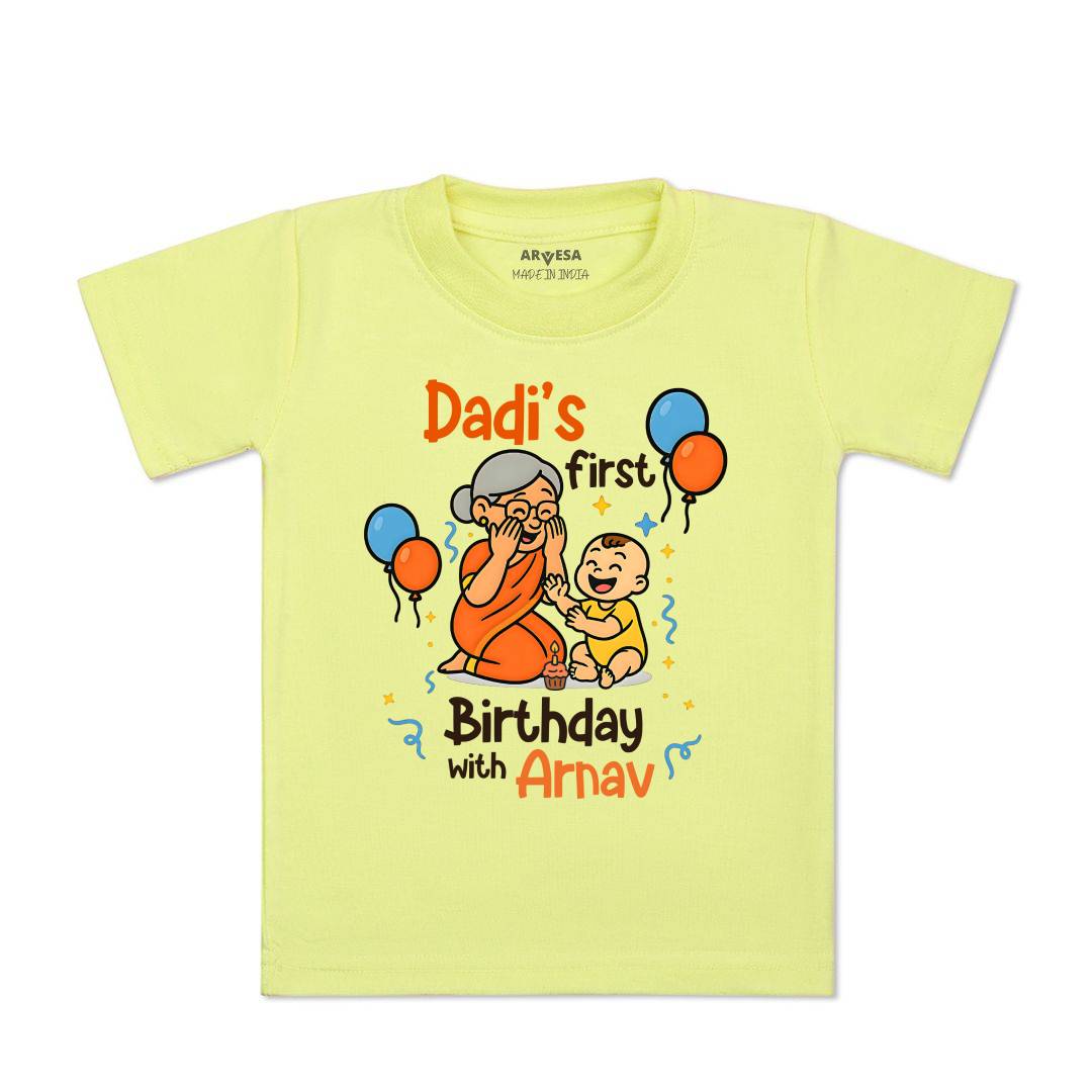 Arvesa Dadi First Birthday With Me Baby Boy & Girl Dress