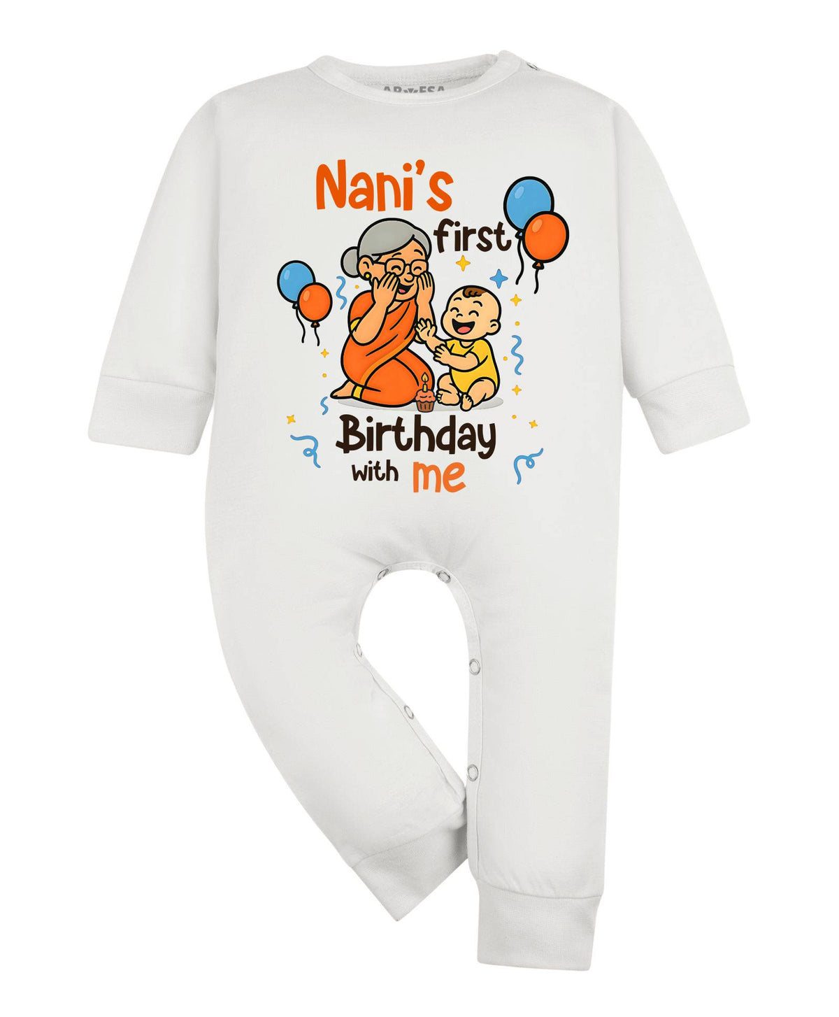 ARVESA Nani First Birthday With Me Family Birthday - Jumpsuit