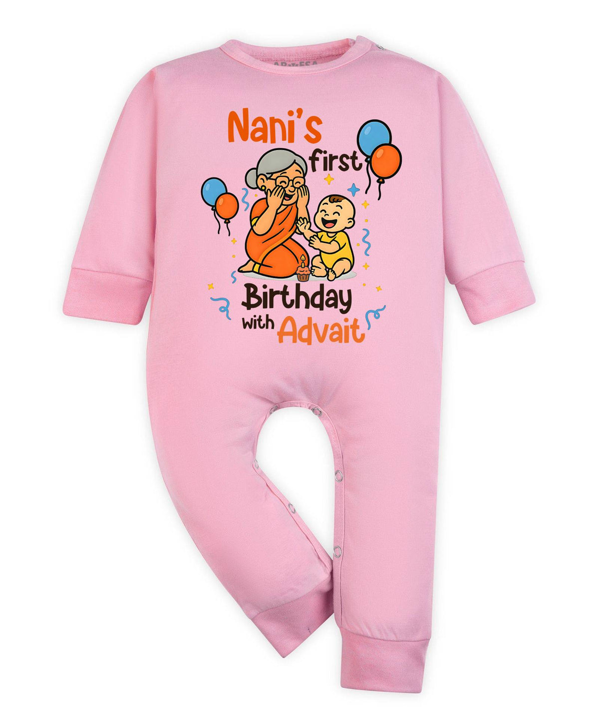 Nani First Birthday With Me Family Birthday - Jumpsuit