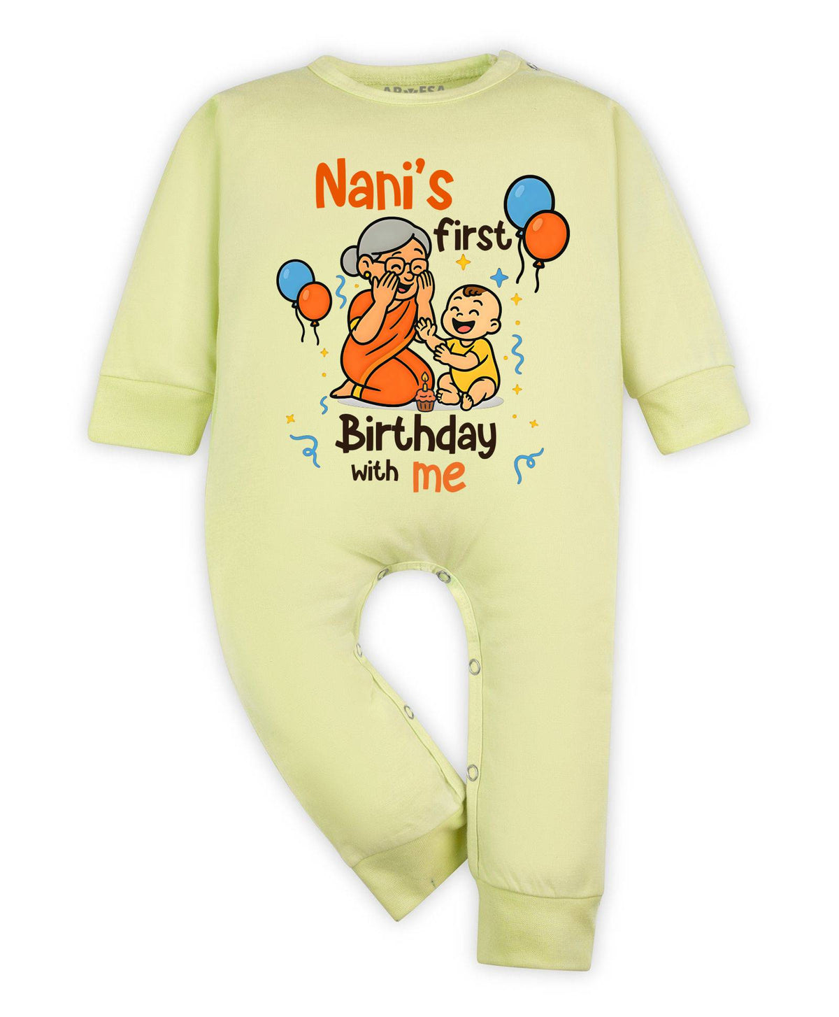 Nani First Birthday With Me Family Birthday - Jumpsuit