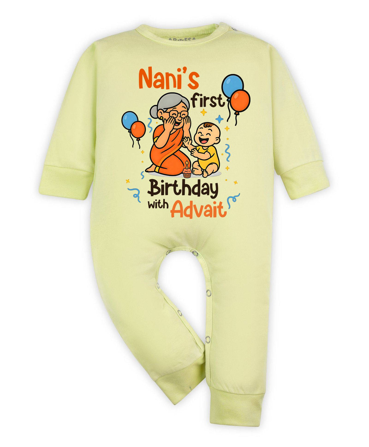 Nani First Birthday With Me Family Birthday - Jumpsuit