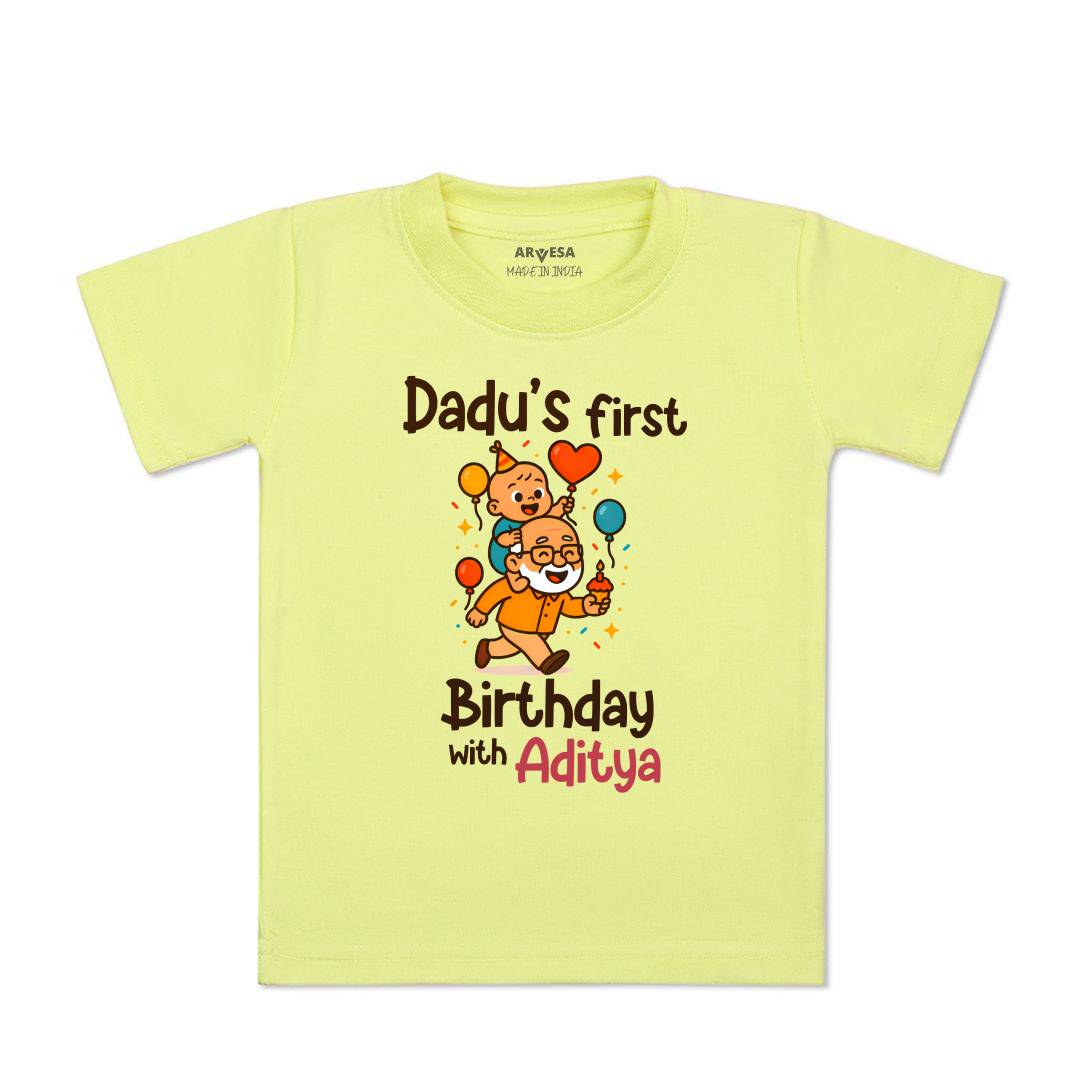 Arvesa Dadu First Birthday With Me Baby Boy & Girl Dress