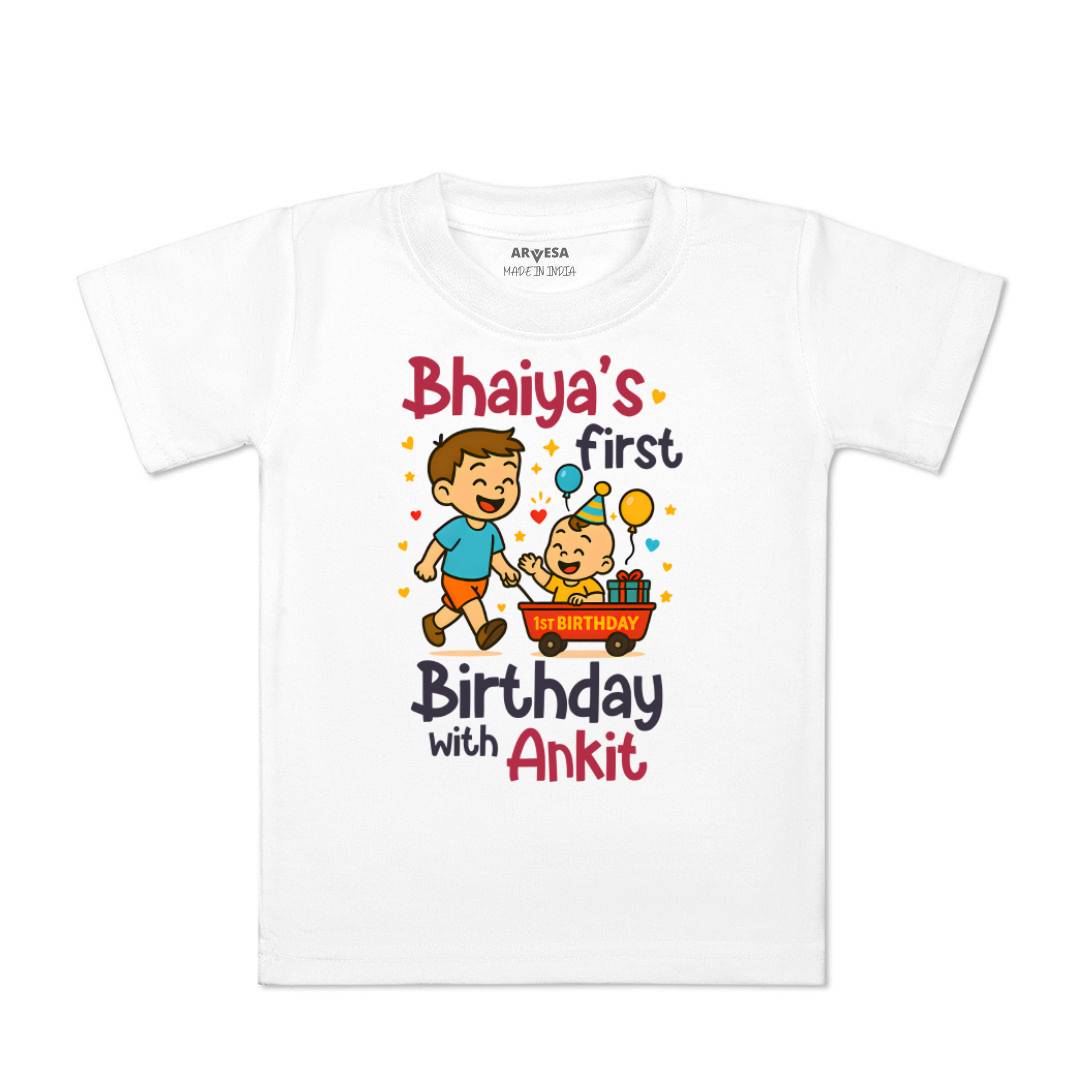 Arvesa Bhaiya First Birthday With Me Baby Boy & Girl Dress