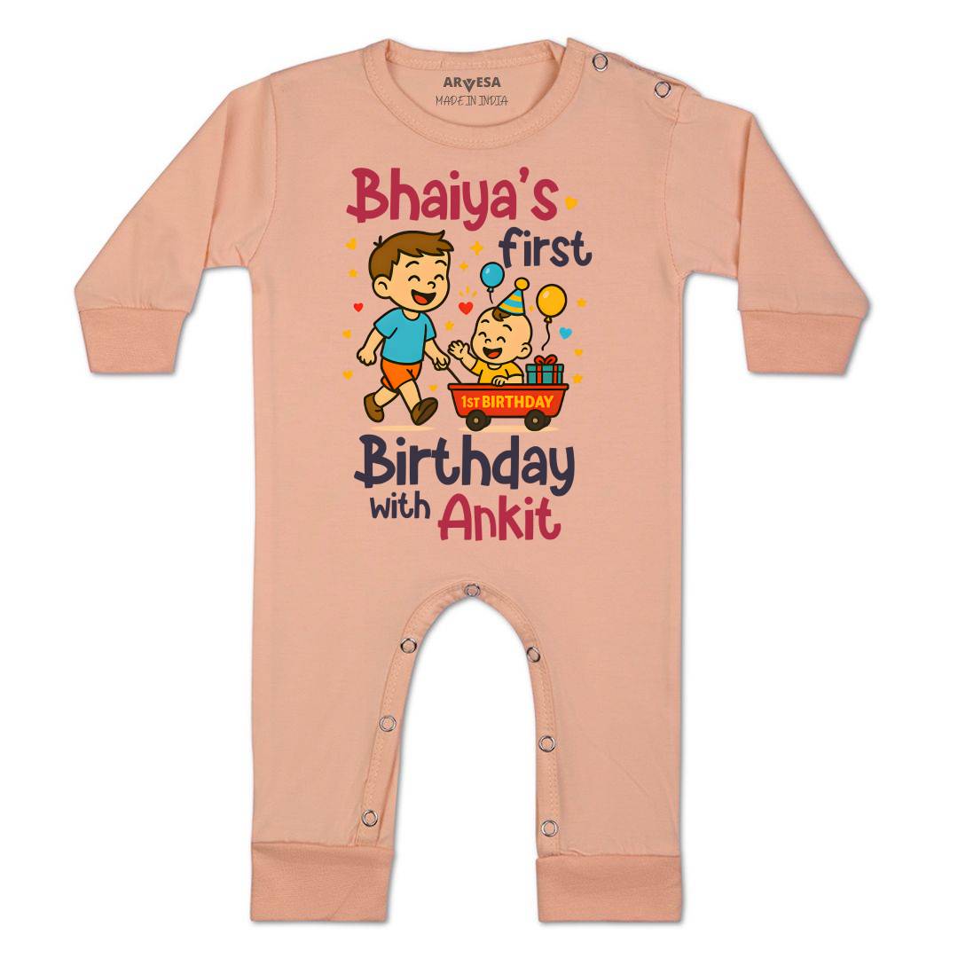 Arvesa Bhaiya First Birthday With Me Baby Boy & Girl Dress