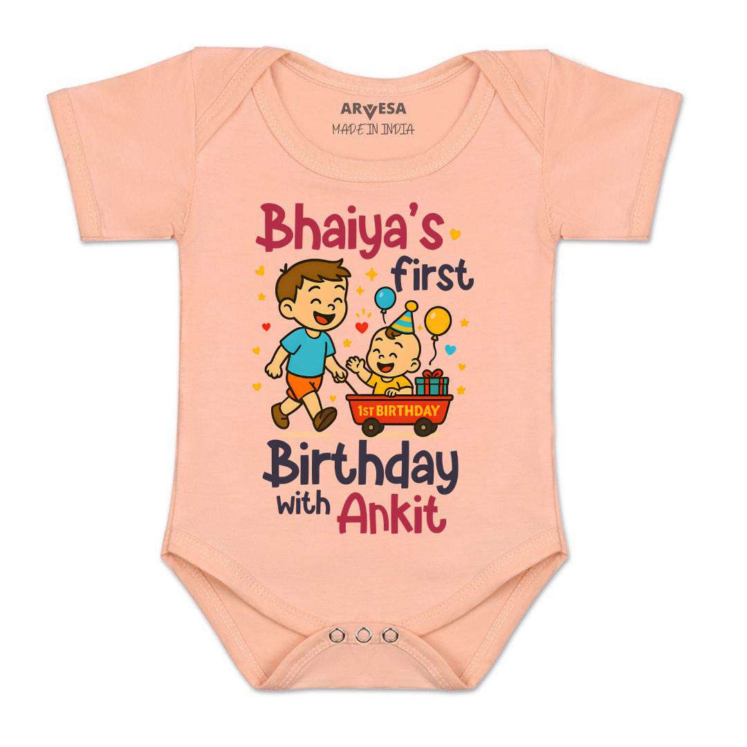Arvesa Bhaiya First Birthday With Me Baby Boy & Girl Dress