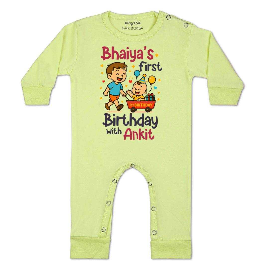 Arvesa Bhaiya First Birthday With Me Baby Boy & Girl Dress