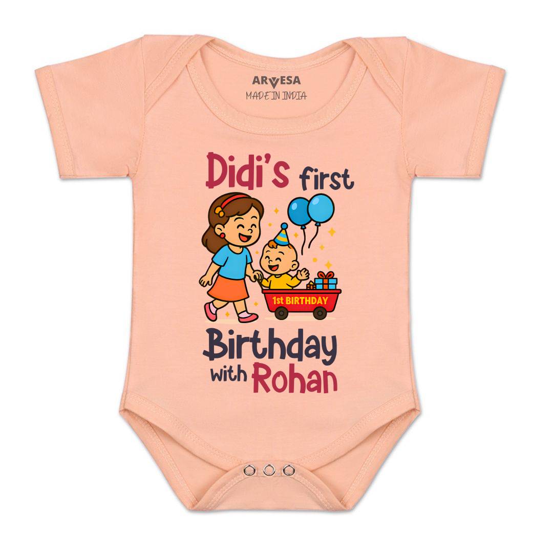 Arvesa Didi First Birthday With Me Baby Boy & Girl Dress