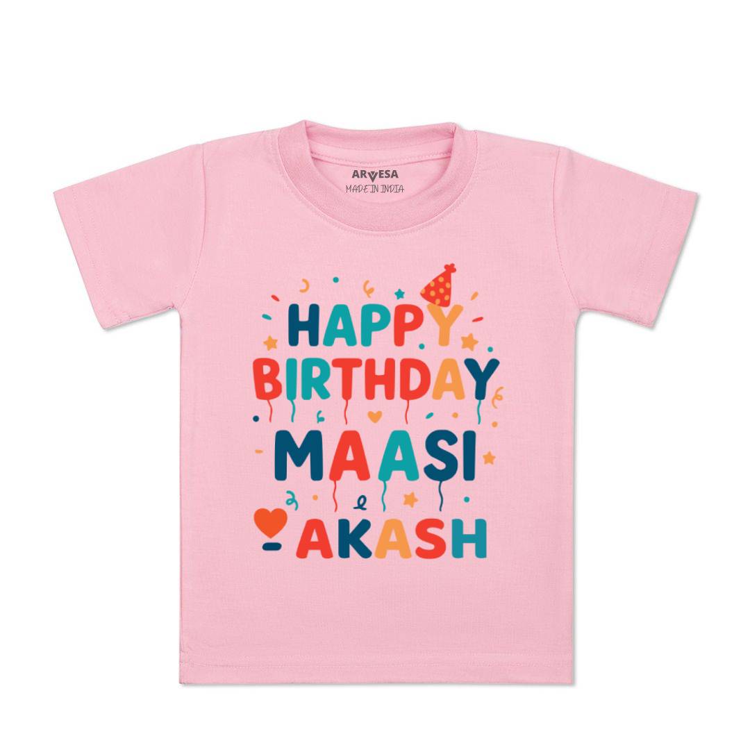 Arvesa Happy Birthday Maasi Baby Boy & Girl Dress
