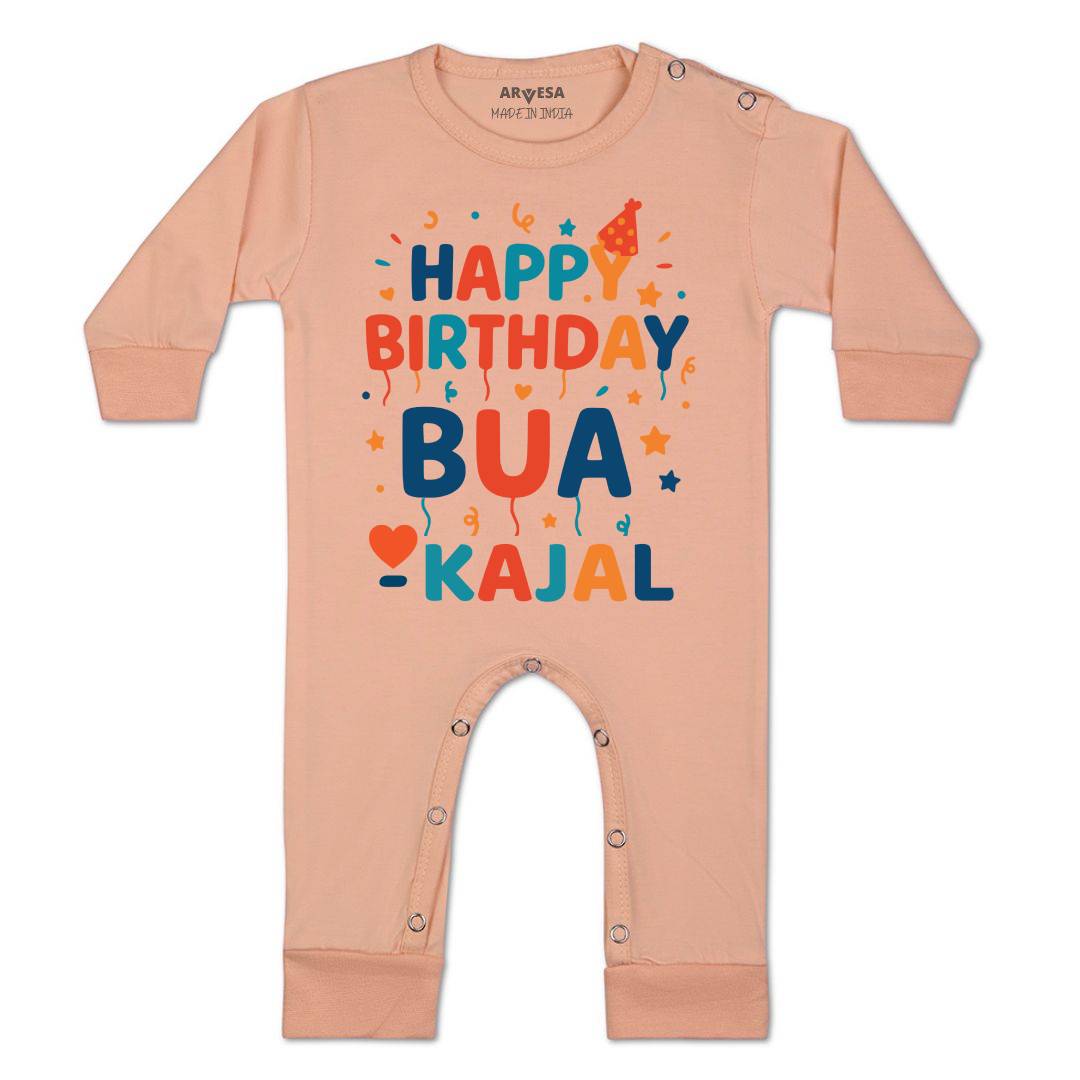 Arvesa Happy Birthday Bua Baby Boy & Girl Dress