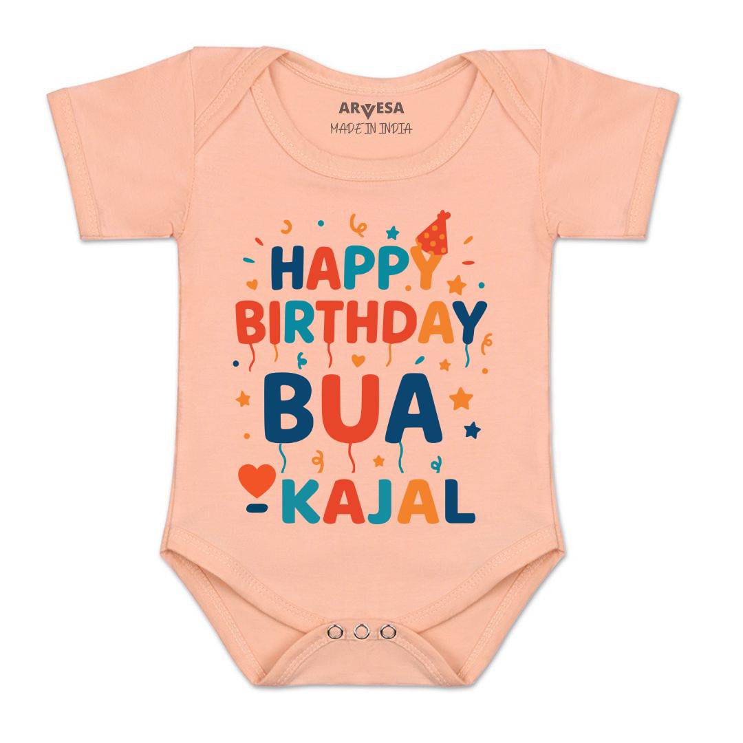 Arvesa Happy Birthday Bua Baby Boy & Girl Dress