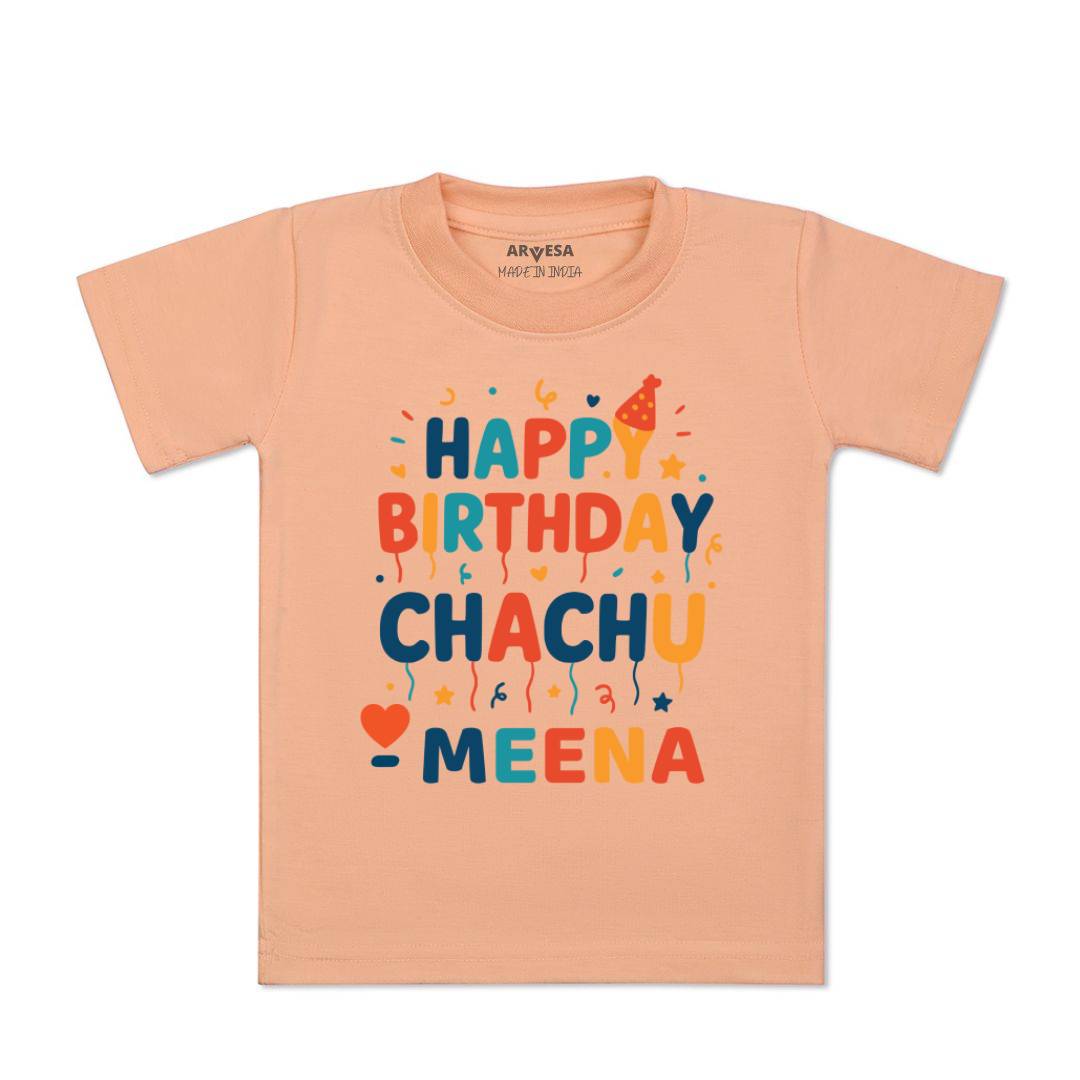 Arvesa Happy Birthday Chachu Baby Boy & Girl Dress