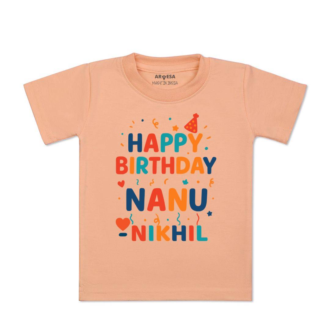 Arvesa Happy Birthday Nanu Baby Boy & Girl Dress