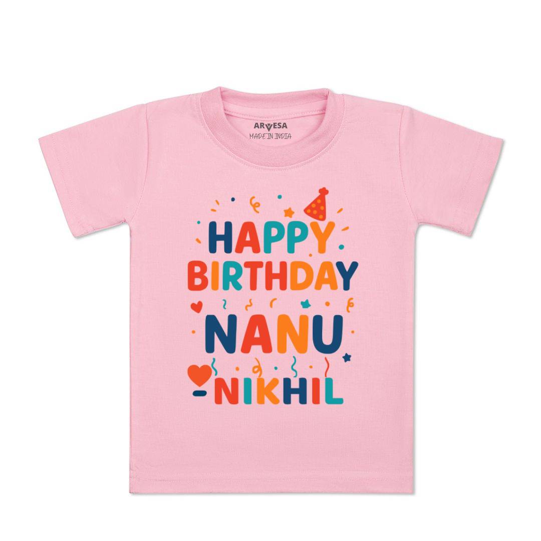Arvesa Happy Birthday Nanu Baby Boy & Girl Dress