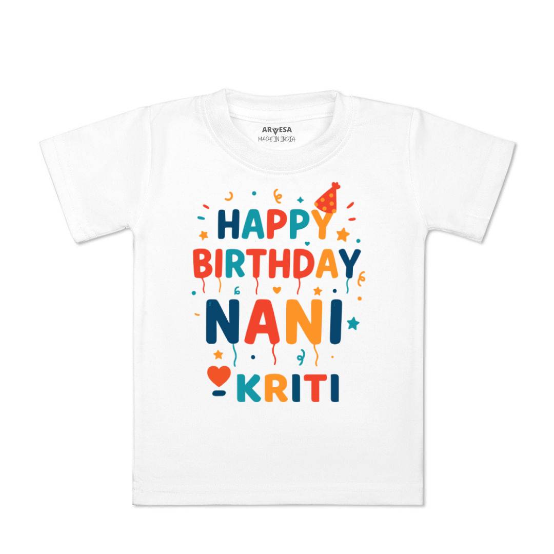 Arvesa Happy Birthday Nani Baby Boy & Girl Dress