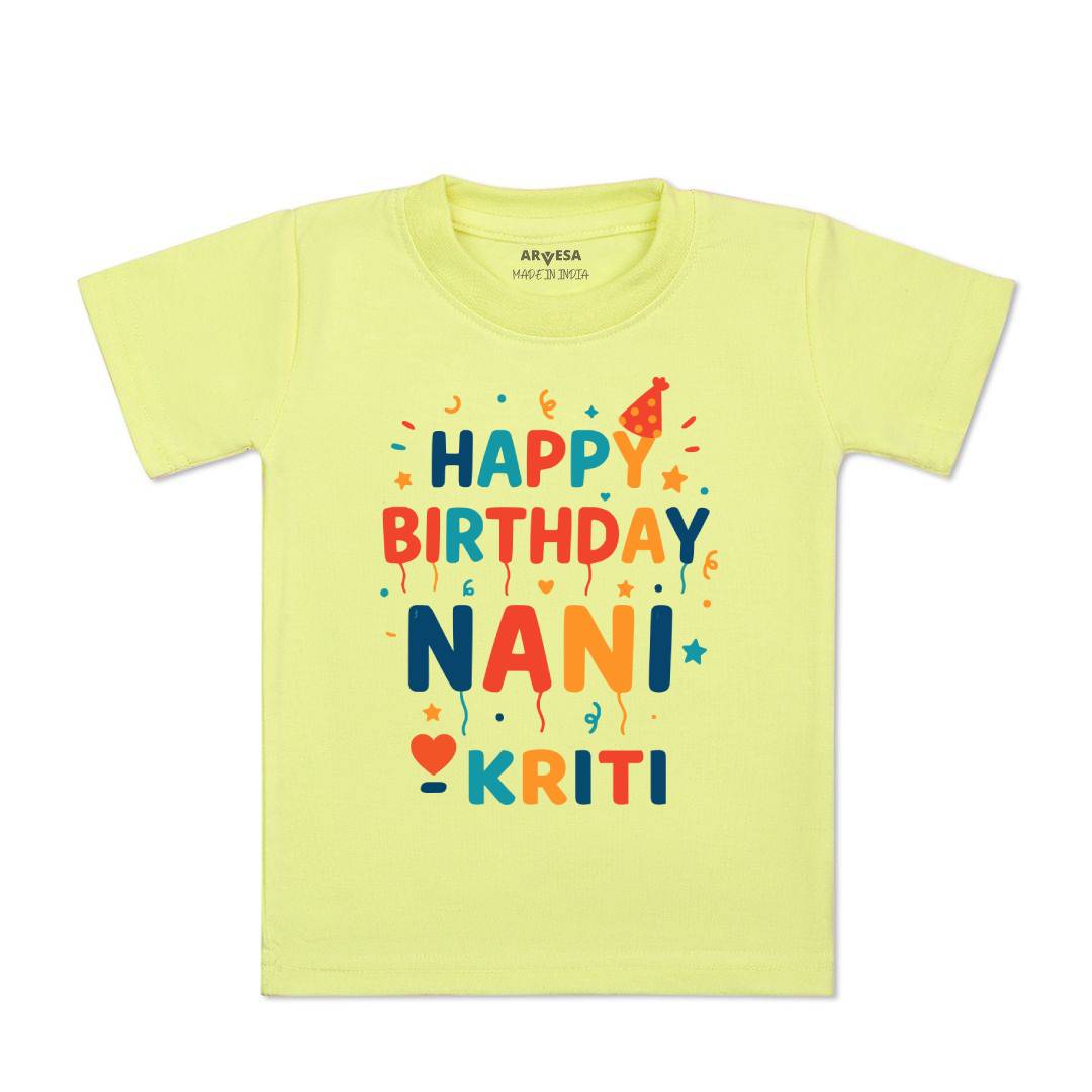 Arvesa Happy Birthday Nani Baby Boy & Girl Dress