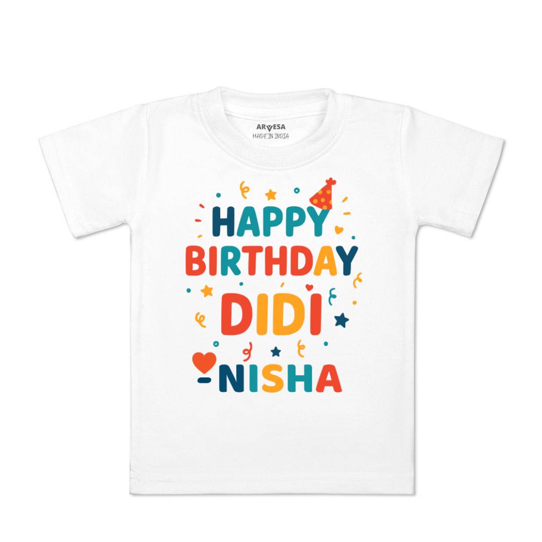 Arvesa Happy Birthday Didi Baby Boy & Girl Dress
