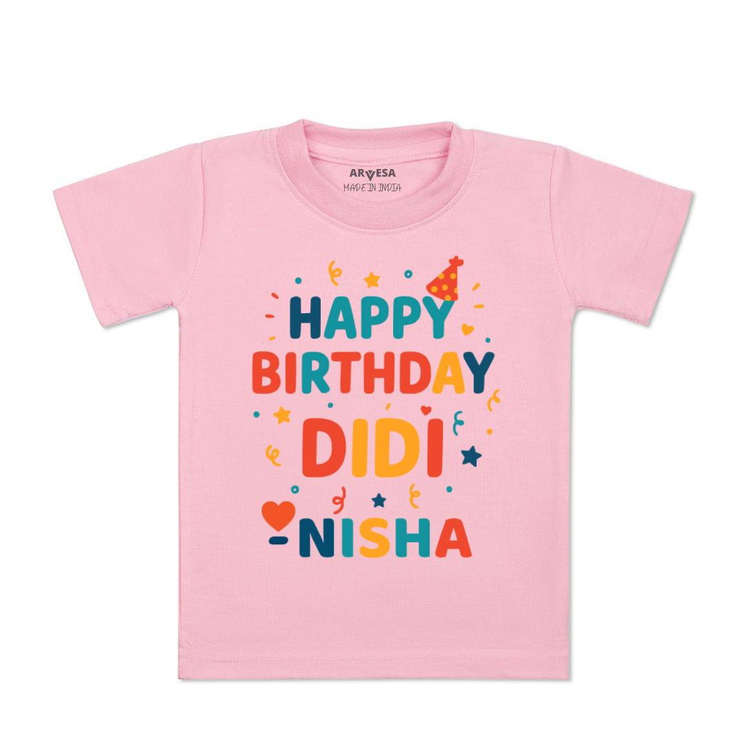 Arvesa Happy Birthday Didi Baby Boy & Girl Dress