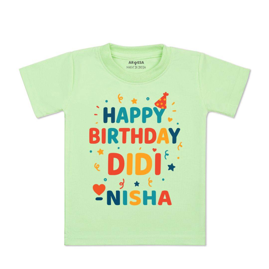 Arvesa Happy Birthday Didi Baby Boy & Girl Dress