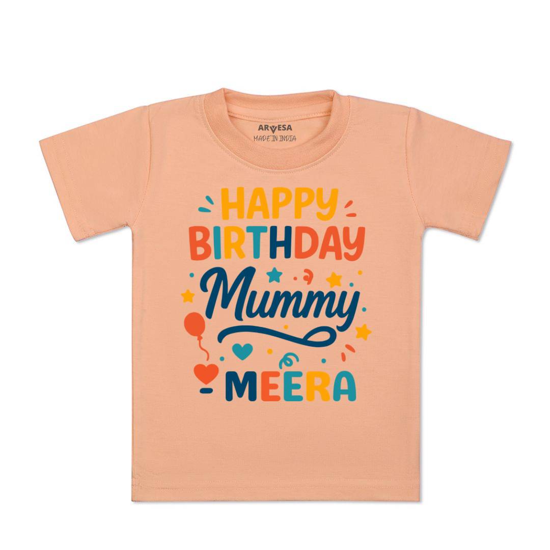 Arvesa Happy Birthday Mummy Baby Boy & Girl Dress