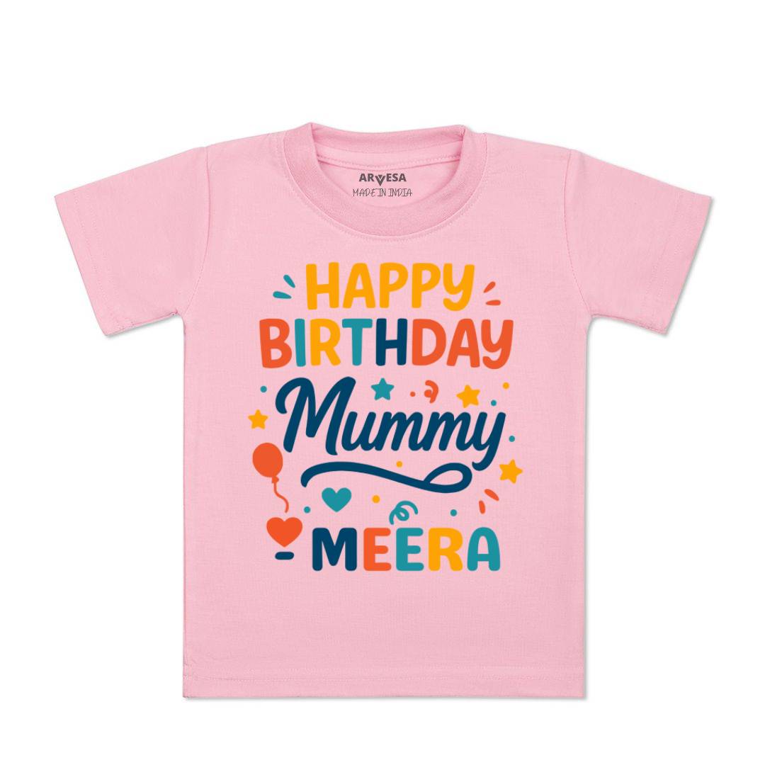 Arvesa Happy Birthday Mummy Baby Boy & Girl Dress