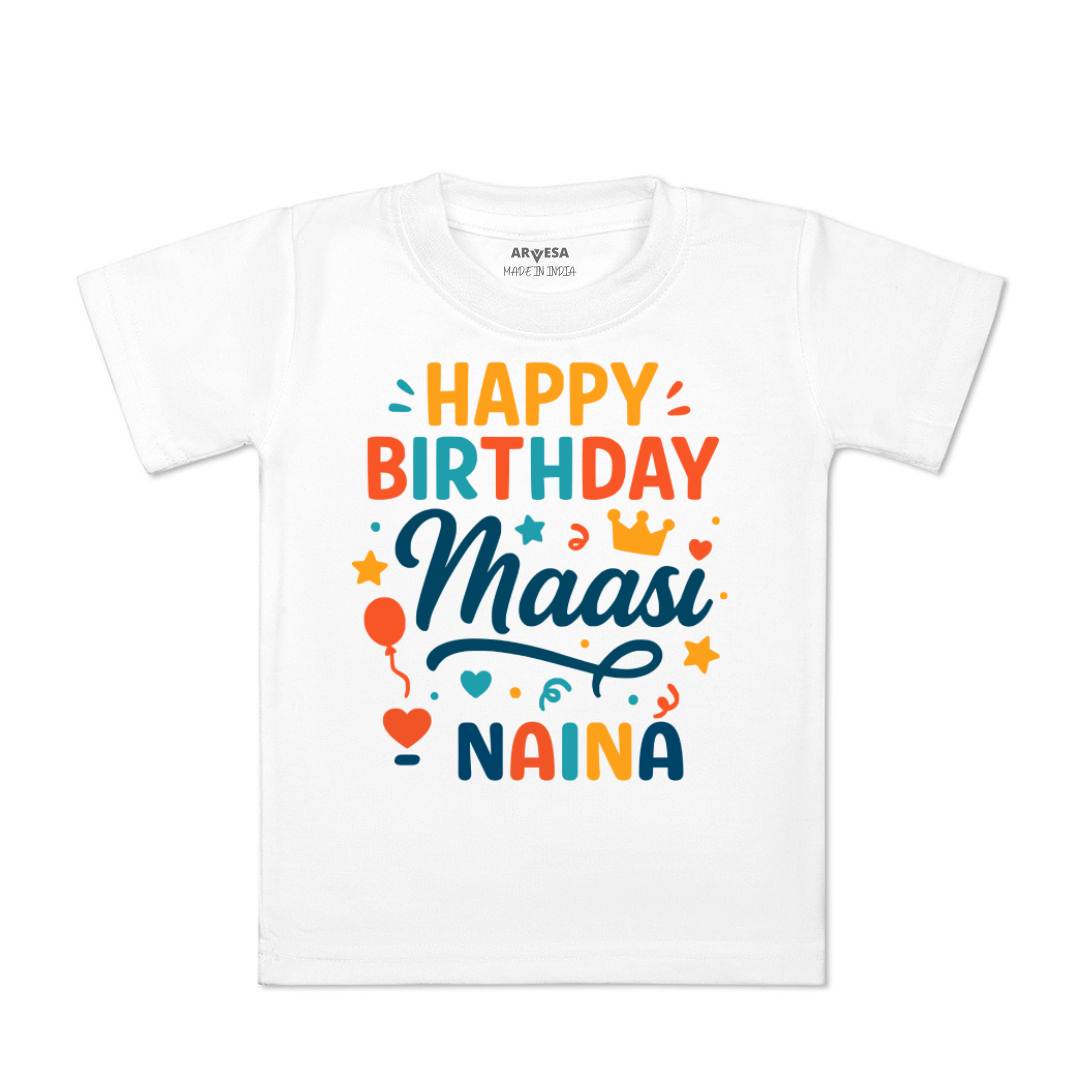 Arvesa Happy Birthday Maasi Baby Boy & Girl Dress