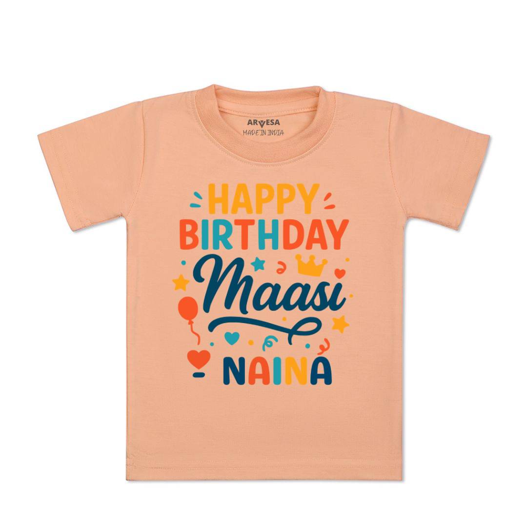 Arvesa Happy Birthday Maasi Baby Boy & Girl Dress