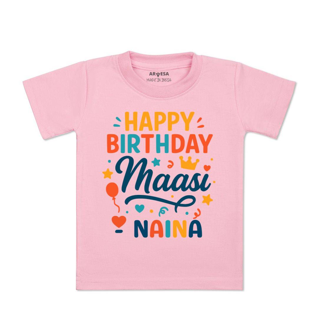 Arvesa Happy Birthday Maasi Baby Boy & Girl Dress