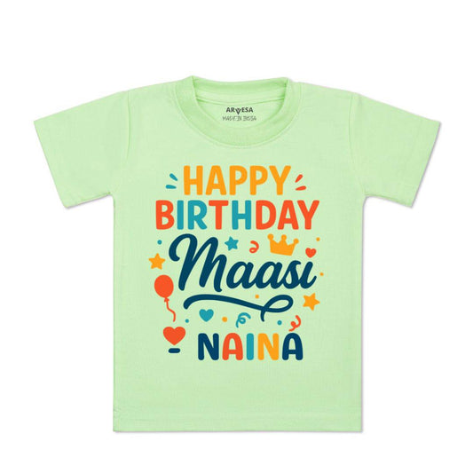 Arvesa Happy Birthday Maasi Baby Boy & Girl Dress
