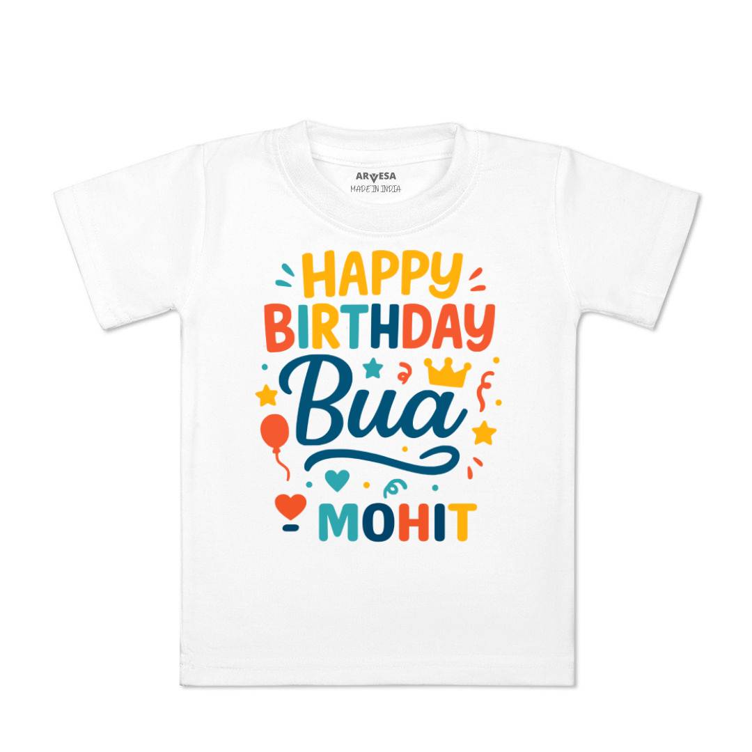 Arvesa Happy Birthday Bua Baby Boy & Girl Dress