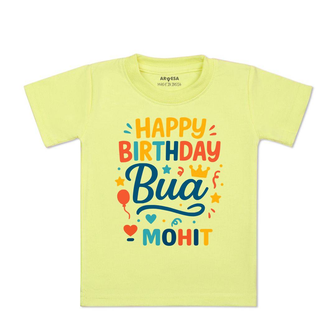 Arvesa Happy Birthday Bua Baby Boy & Girl Dress