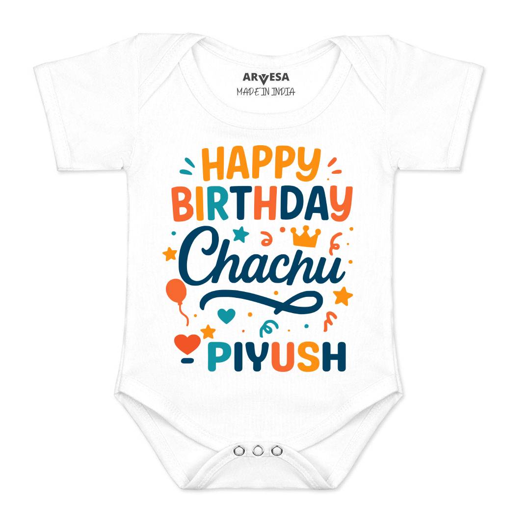 Arvesa Happy Birthday Chahcu Baby Boy & Girl Dress