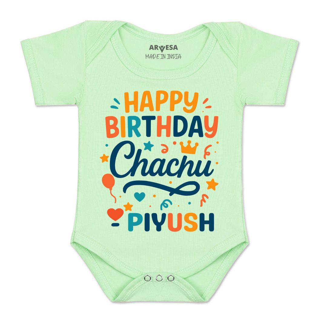Arvesa Happy Birthday Chahcu Baby Boy & Girl Dress