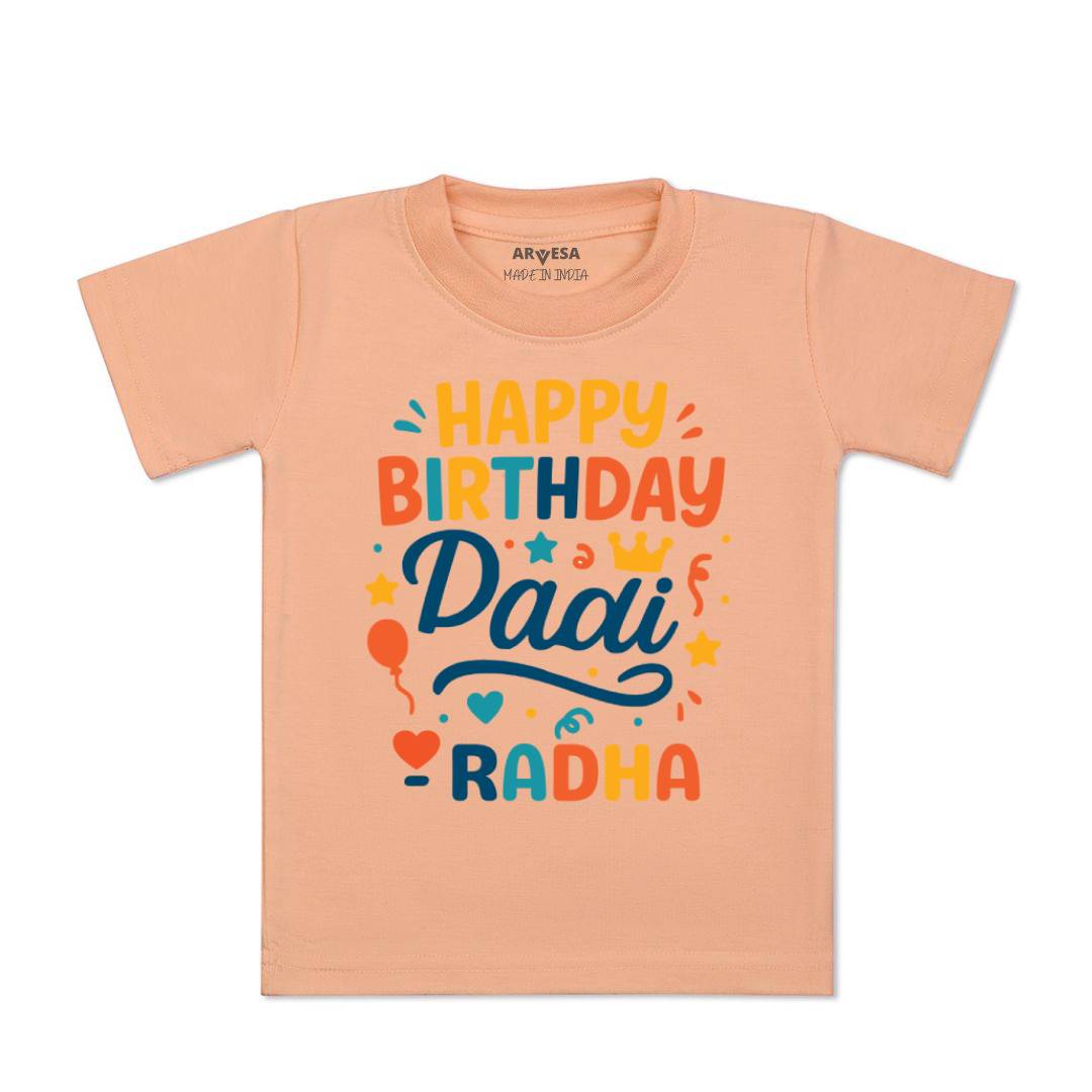 Arvesa Happy Birthday Dadi Baby Boy & Girl Dress