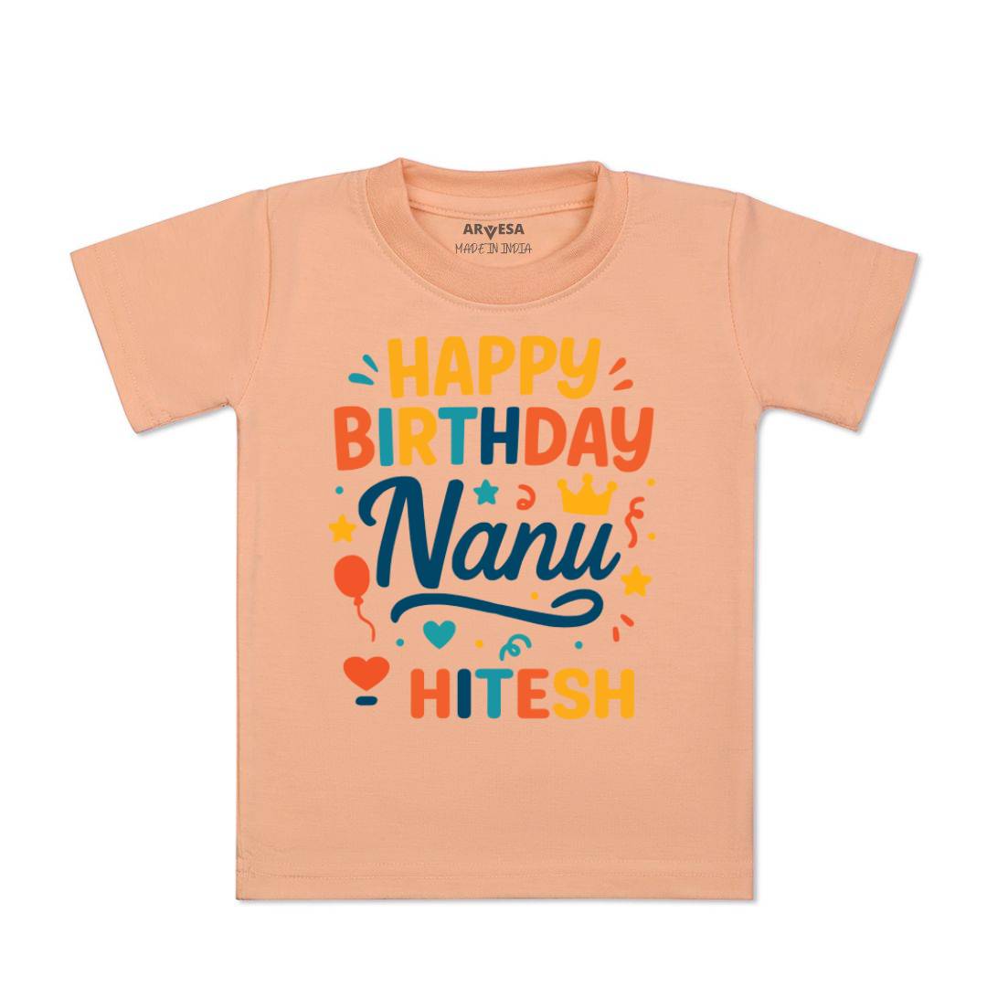 Arvesa Happy Birthday Nanu Baby Boy & Girl Dress
