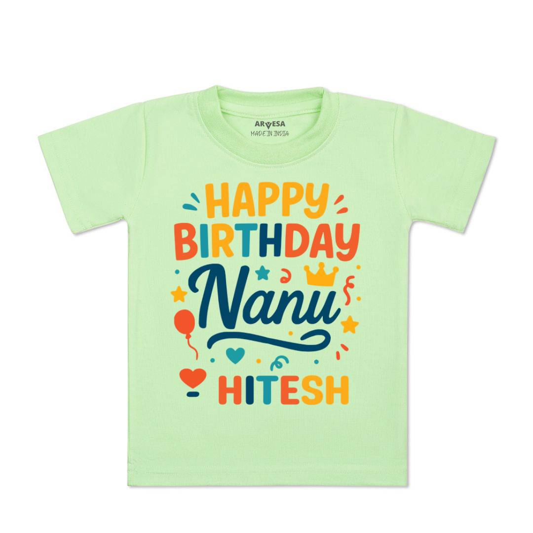 Arvesa Happy Birthday Nanu Baby Boy & Girl Dress