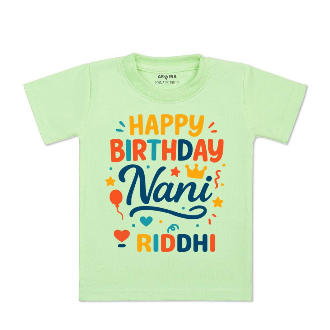 Arvesa Happy Birthday Nani Baby Boy & Girl Dress