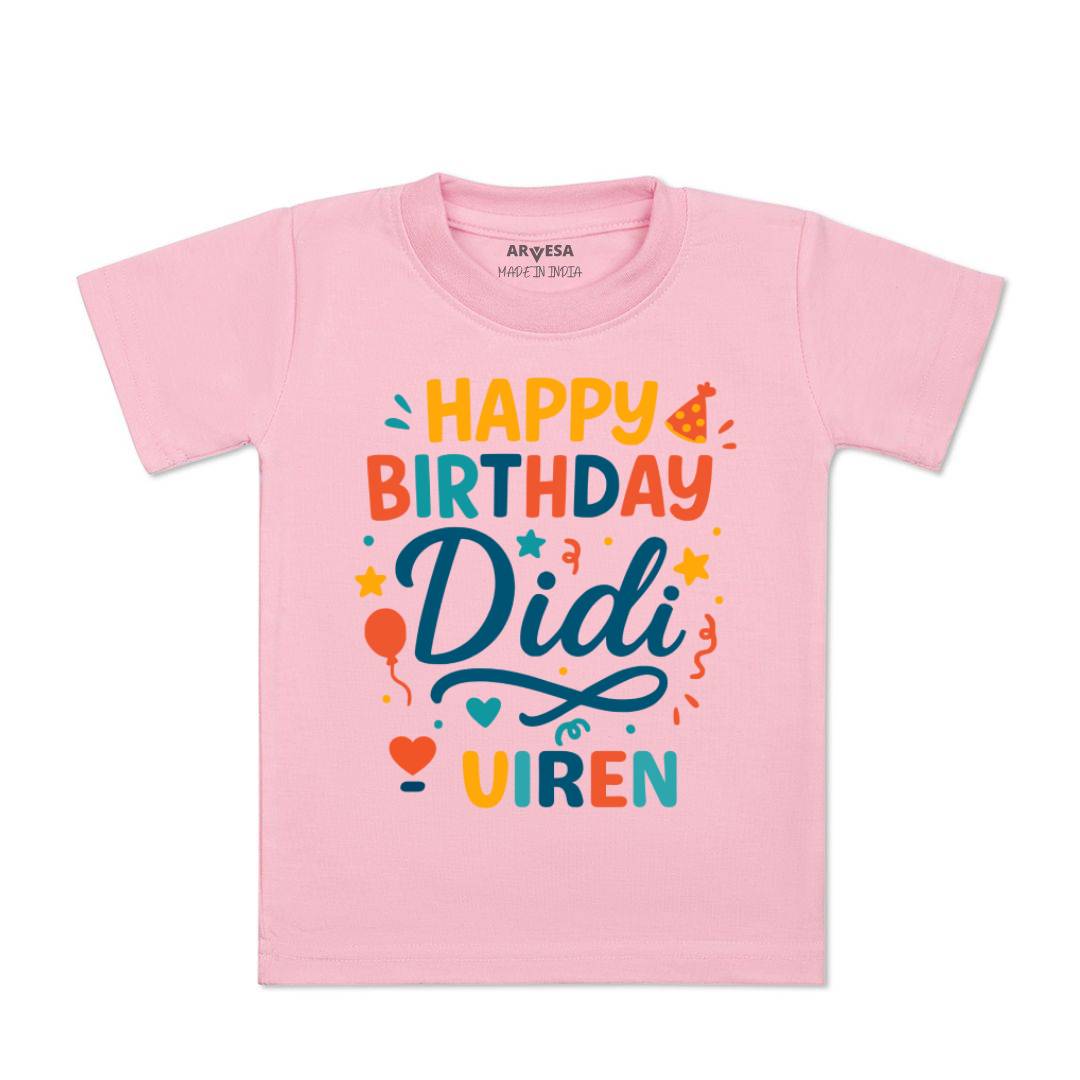 Arvesa Happy Birthday Didi Baby Boy & Girl Dress
