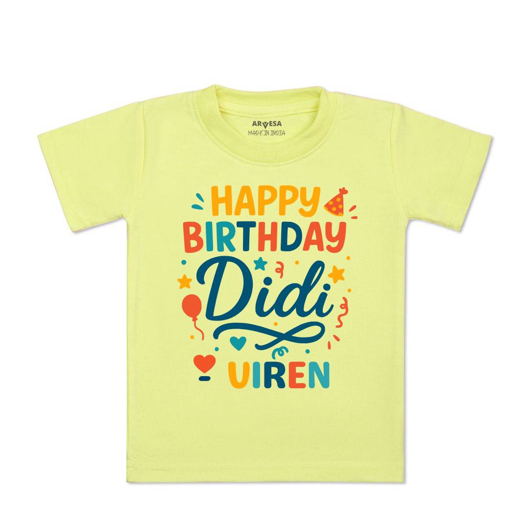 Arvesa Happy Birthday Didi Baby Boy & Girl Dress