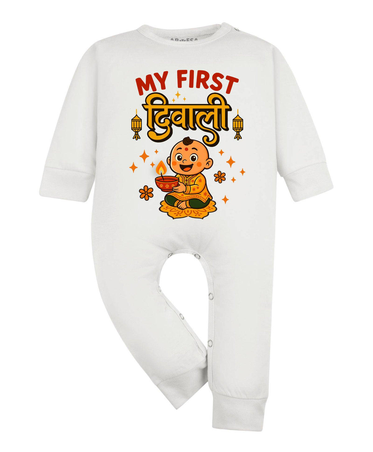 ARVESA My First Diwali jumpsuit design 2069 standard print